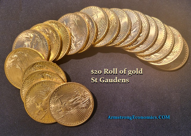 $20 gold Roll-1-R