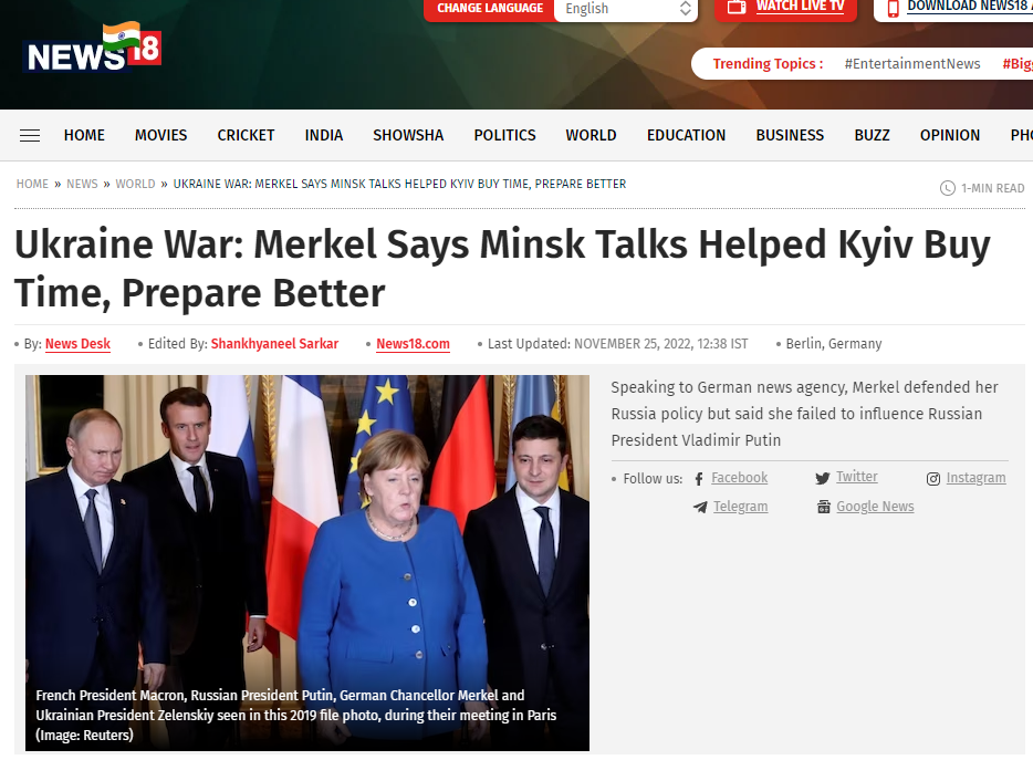 Merkel_Minsk_Buy_Time_to Prepare for wart