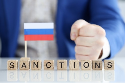 Imposition,Of,Sanctions,Against,Aggressor,Russia.,Economic,And,Political,Sanctions