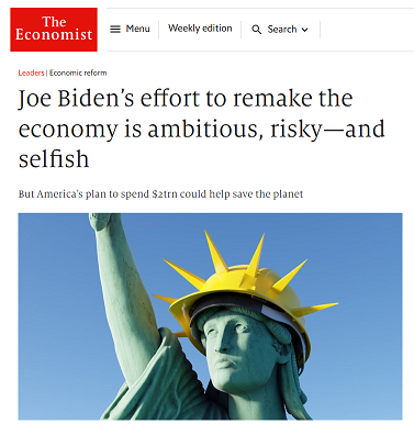 Economist Biden Remaking America