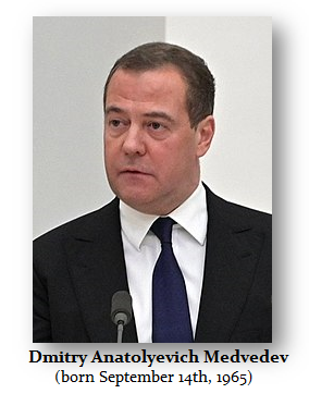 Medvedev Dmitry Anatolyevich