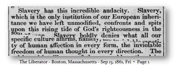 1861 Slavery