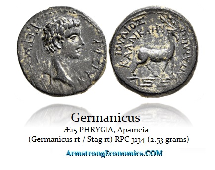 Germanicus AE Phrygia RPC 3134