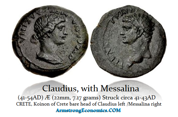 Messalina with Claudius Creet