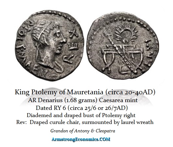 Ptolemy of Mauratania Granson Antony