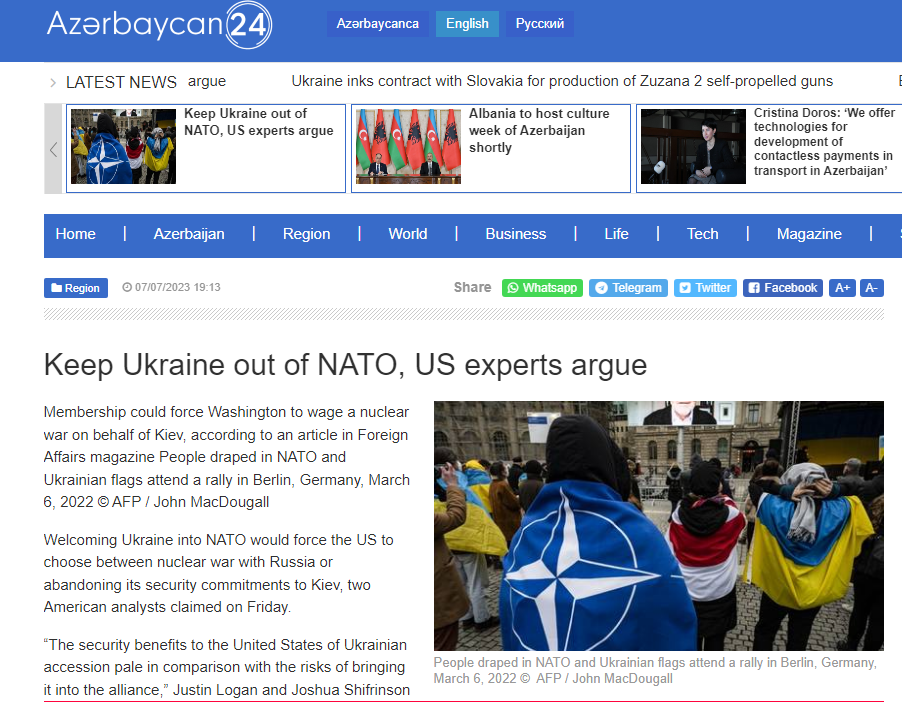 2023_07_08_11_22_44_Keep_Ukraine_out_of_NATO_US_experts_argue