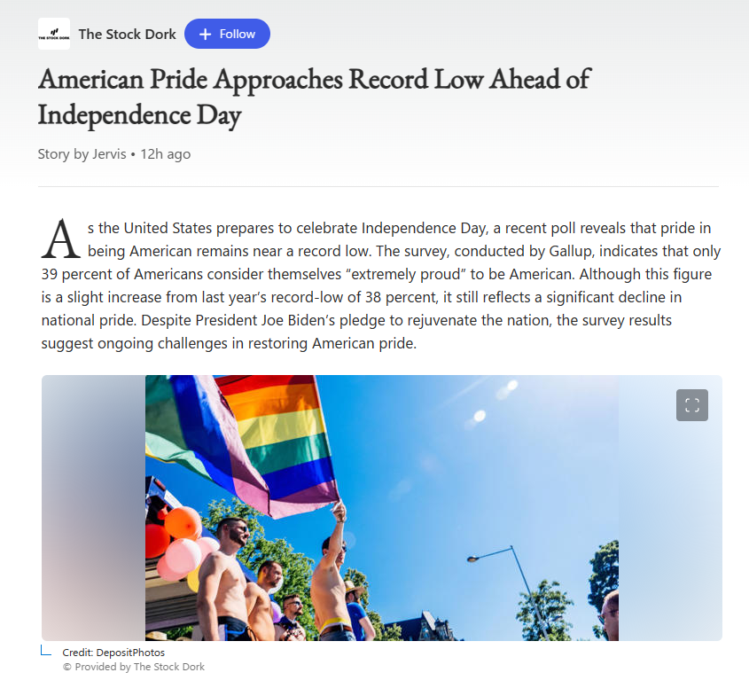 American_Pride_Approaches_Record_Low