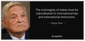 Soros one world government