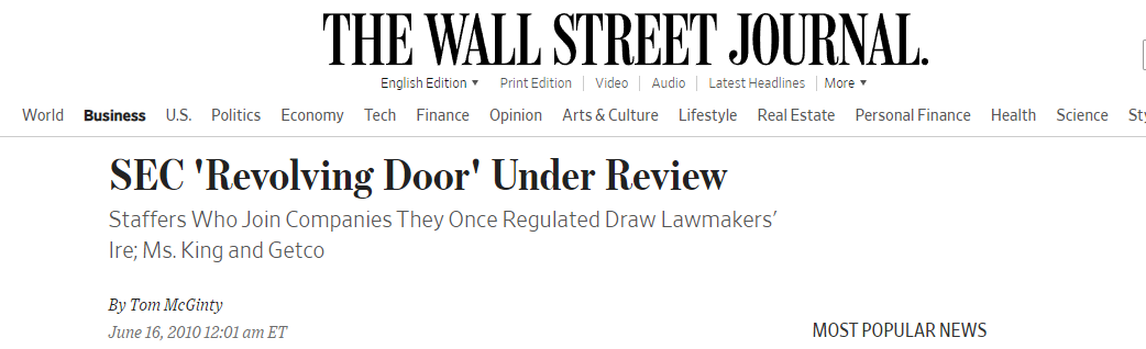 SJ_SEC_Revolving_Door_Under_Review_WSJ