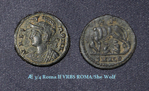 AE3 ROMA She Wolf Commemorative