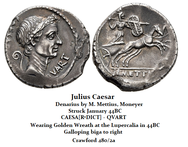 Gaius Julius Caesar - 44BC | Armstrong Economics