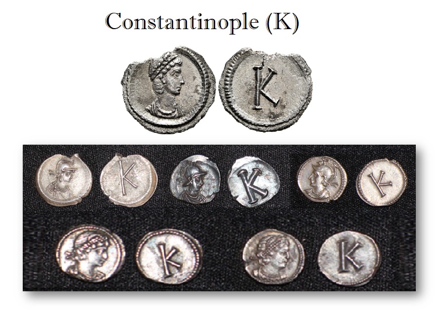 Constantinople one third siliqua