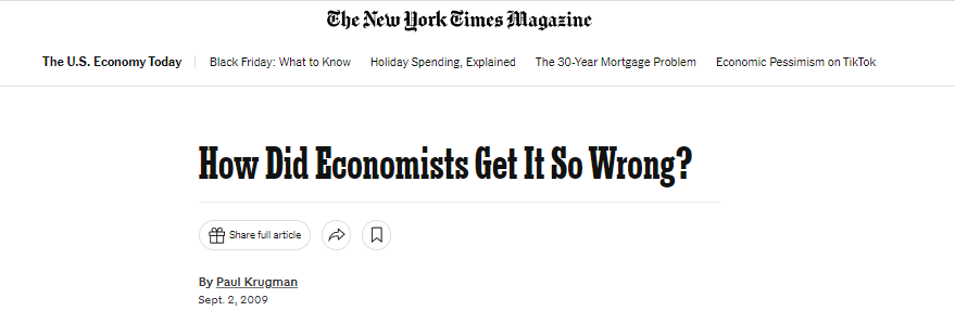 NYT Krugman How_Did_Economists_Get_It_So_Wrong