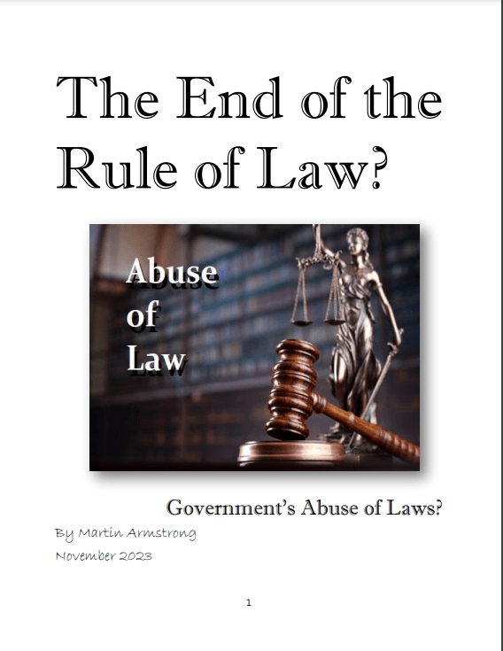 The End of the Rule of Law