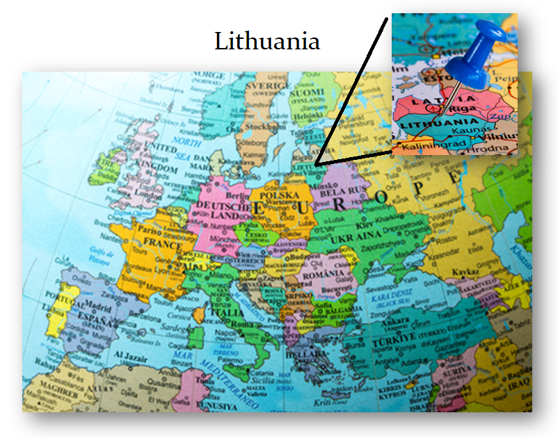 Lithuania Map