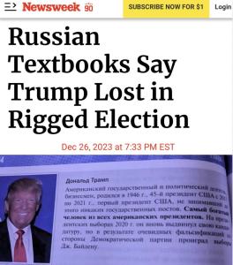 RussianTextbook2023Trump2020lostrigged