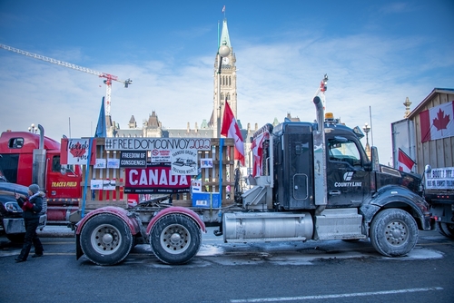 Canada Truck Protest