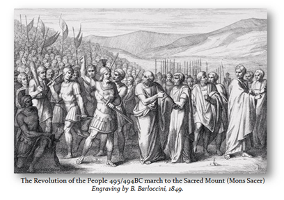 Roman Rebellion of the Plebs Lanatus