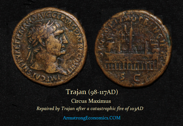Trajan AE Sestertius Circus Maximus
