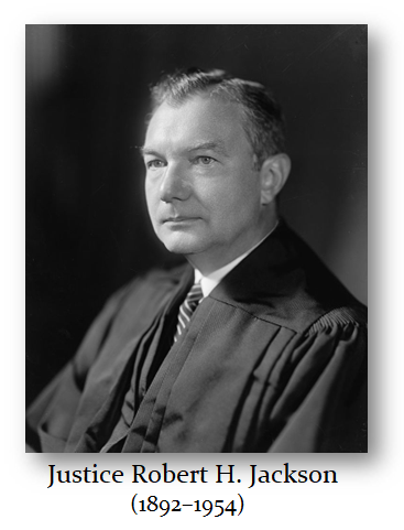 Jackson Justice Robert 1892 1954