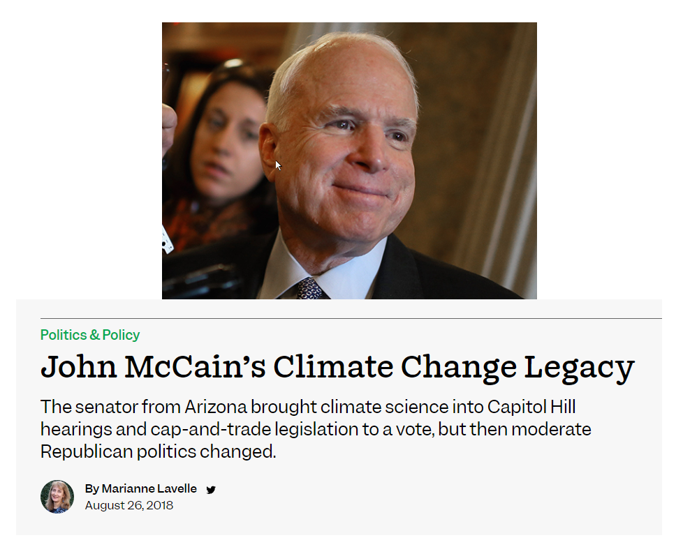 McCain Climate Change