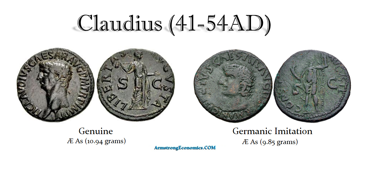 Claudius AE As Comparison Claudius AE As Comparison