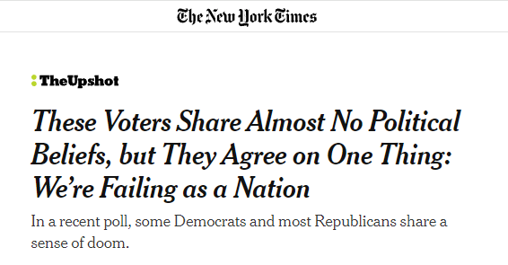 NY Times Sense of Doom