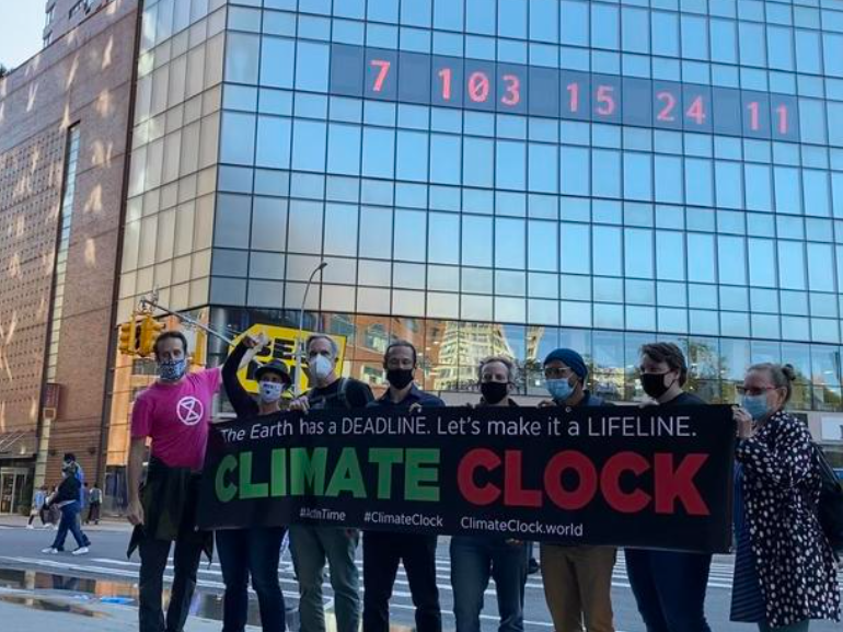 NYC Climate Clock