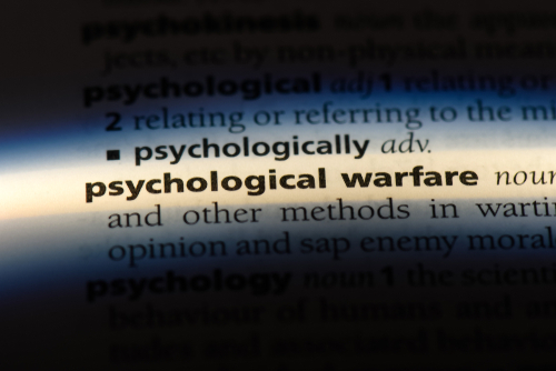 Psychological,Warfare,Word,In,A,Dictionary.,Psychological,Warfare,Concept.