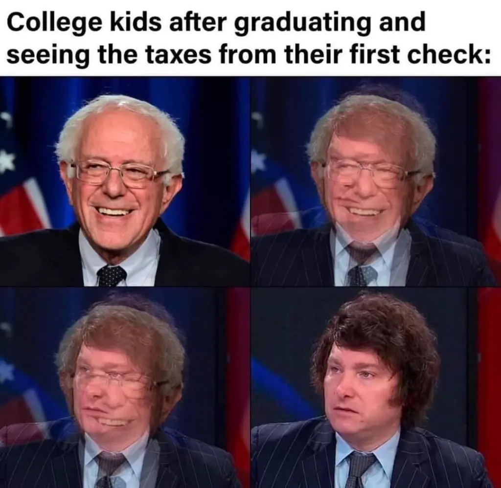 Taxes.Meme.Bernie
