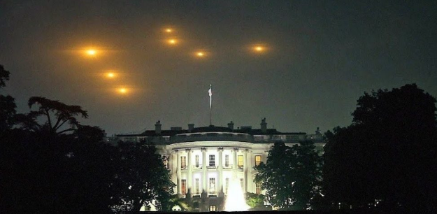 UFO come to White House