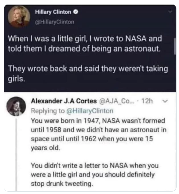 Hillary Astronaut