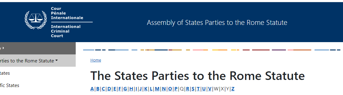 ICC Member States International Criminal Court