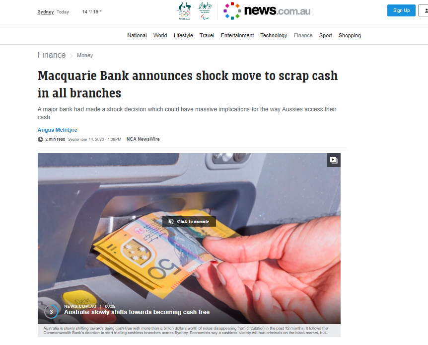 Macquarie Bank ends cash 5 10 24