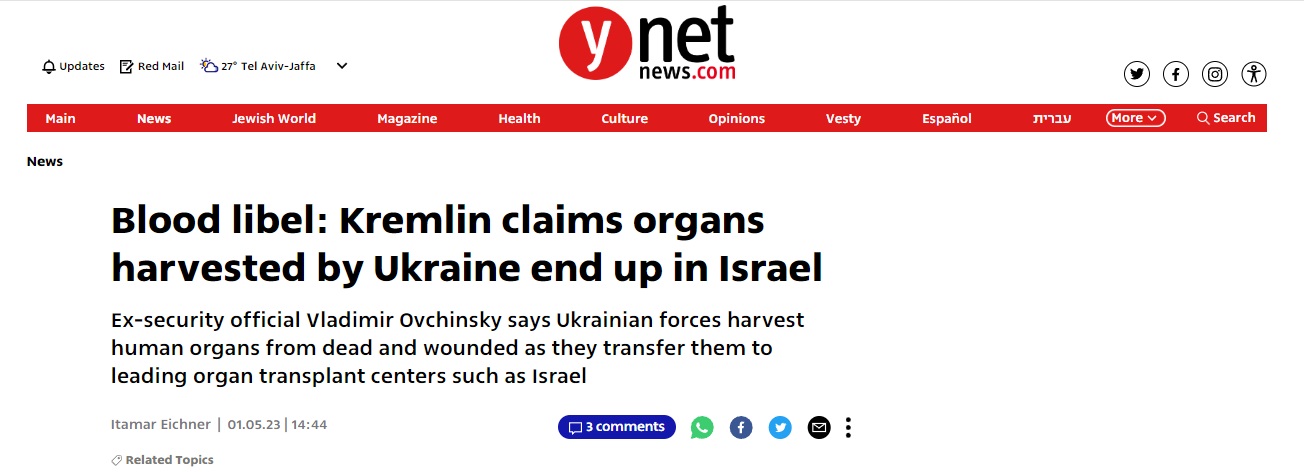 Ukrainian organs_harvested od children