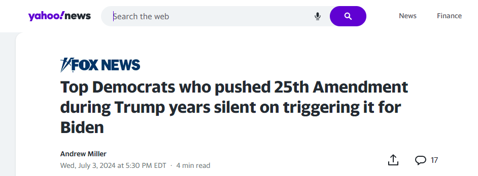 2024_07_04_09_39_39_Top_Democrats_who_pushed_25th_Amendment_during_Trump_years_silent_on_triggering_