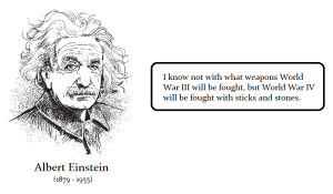 Einstein on War