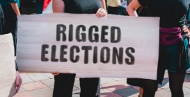 The,Phrase,",Rigged,Elections,",Drawn,On,A,Carton