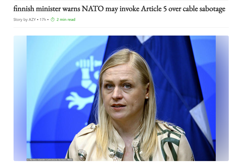 2024_11_20_07_23_27_finnish_minister_warns_NATO_may_invoke_Article_5_over_cable_sabotage
