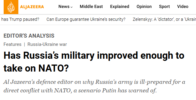 2025_03_07_09_12_21 AlGezera_Has_Russia_s_military_improved_enough_to_take_on_NATO_Russia_Ukraine_war_Al