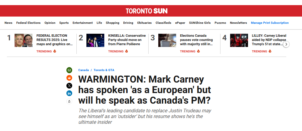 2025_04_29_08_19_23_Carney_has_spoken_as_a_European_will_he_speak_as_Canada_s_PM_Toronto_Sun
