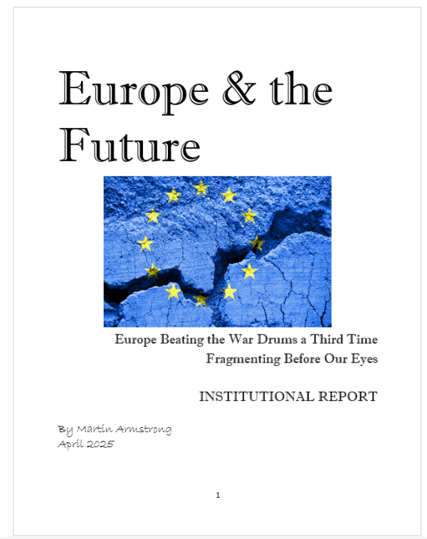 Europe & the Future - Institutional Report