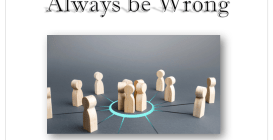 Why Majority Must be Wrong