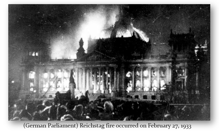 Richsrage Fire February 27 1933