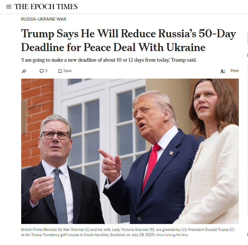 7 28 25 Trump_Says_He_Will_Reduce_Russia_s_50_Day_Deadline_for_Peace_Deal_With_Ukraine_