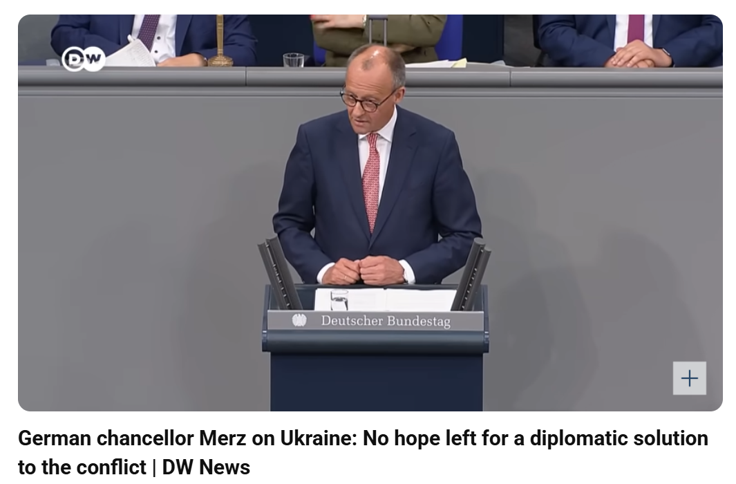 Diplomacy Merz_on_Ukraine_No_hope_left_for_a_diplomatic_solution_t