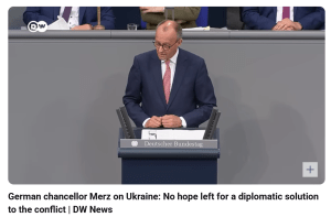 Diplomacy Merz_on_Ukraine_No_hope_left_for_a_diplomatic_solution_t