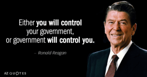 REAGAN Gov Control
