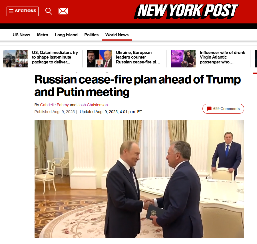 8 10 25 Ukraine_European_leaders_counter_Russian_cease_fire_plan_ahead_of_Trump