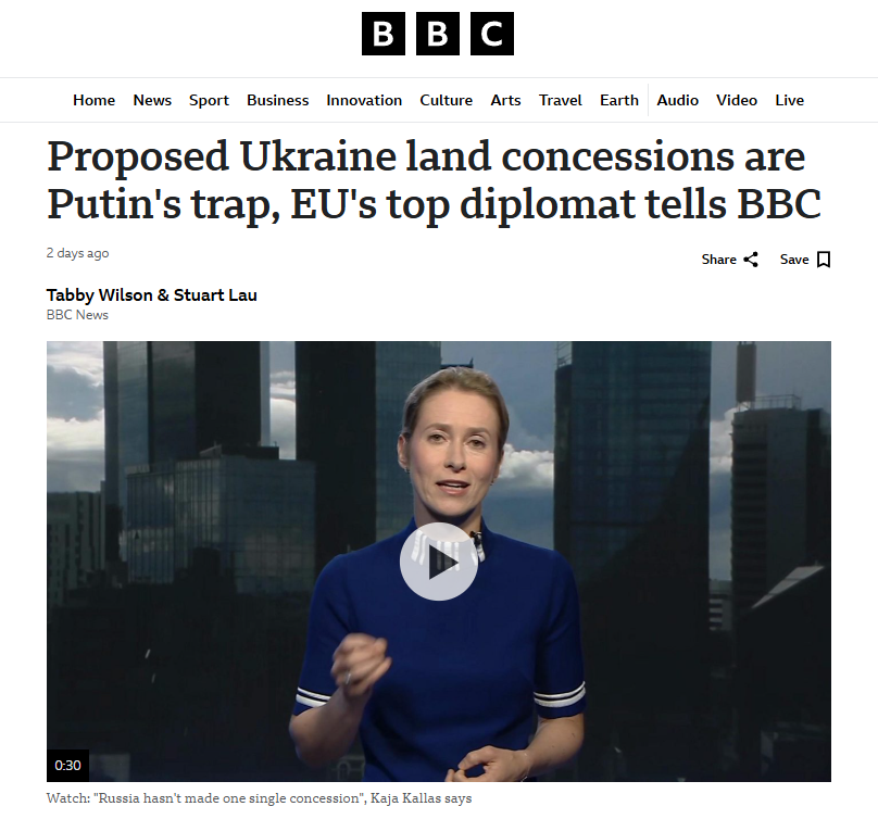 Kallas No Land Concessions